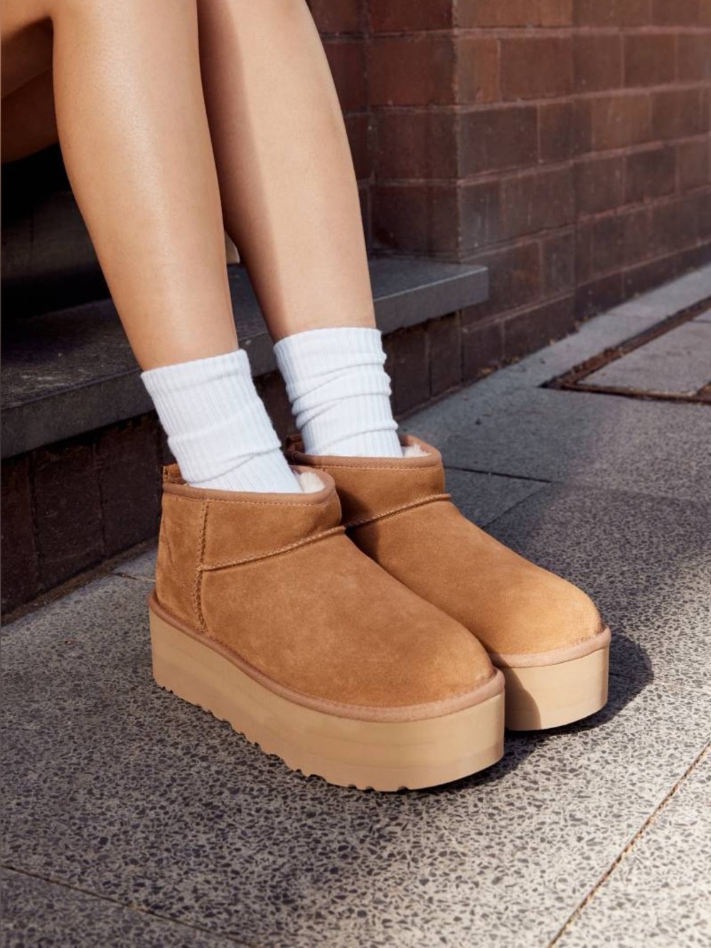 Ugg mini ultra platform boots
